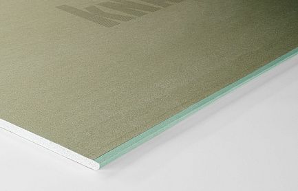 Гипсокартонный КНАУФ-лист влагоогнестойкий  (ГСП-DFН2)